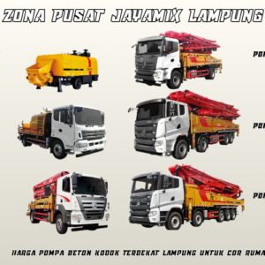 Harga Pompa Beton Kodok Terdekat Lampung Untuk Cor Rumah