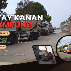 Harga Beton Cor Ready Mix Jayamix Way Kanan Terbaru