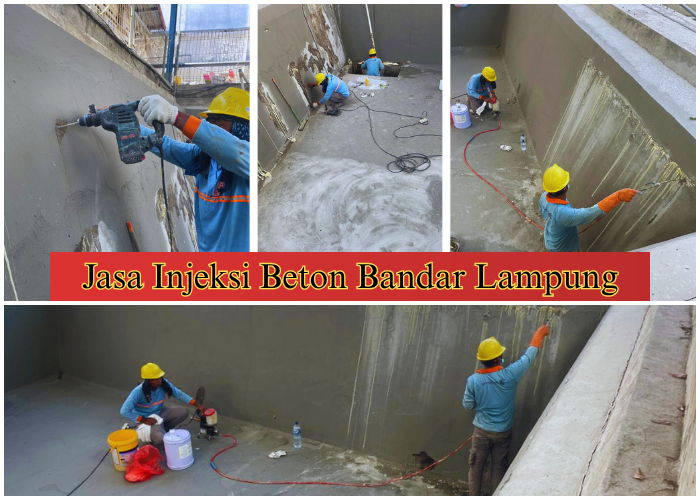 Biaya Jasa Injeksi Beton Grouting Polyurethane Per Titik Bandar Lampung